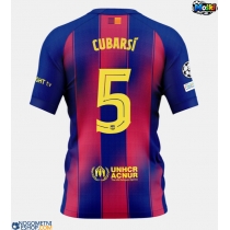 Moški Nogometni dresi Barcelona Pau Cubarsi #5 Domači 2025-26 Kratek Rokav